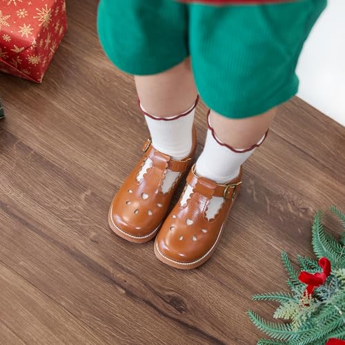 Image of Otter MOMO Toddler /Little Girls Mary Jane Slip-on School Uniform Party Dress Shoes