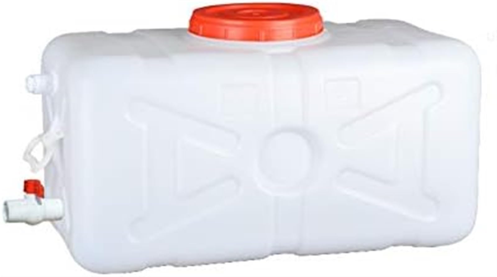 Serbatoio dell'Acqua Stoccaggio L'irrigazione Grandi Dimensioni Bianco, Campeggio Auto Portatile, Plastica Acqua Pura