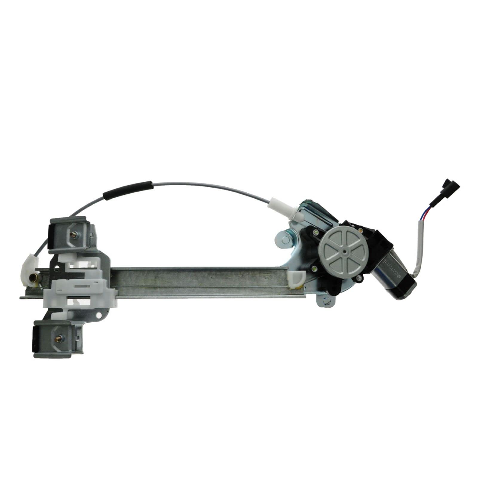 TRQ Rear Left Power Window Regulator &amp; Motor Assembly Drivers Side Compatible with 2000-2005 Buick Lesabre GM1550106