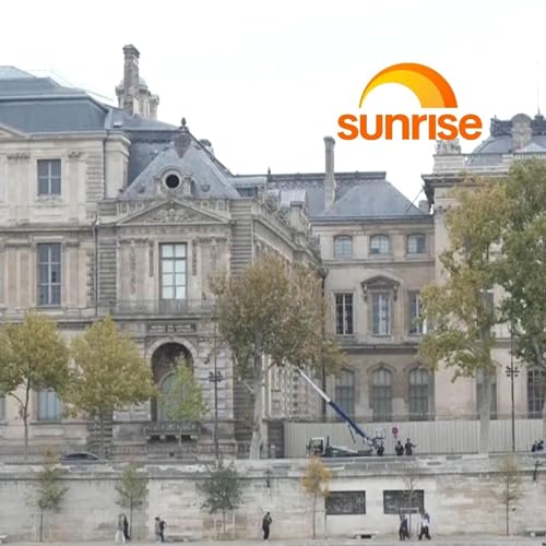 Manhunt underway following brazen daylight Louvre robbery Podcast Por arte de portada