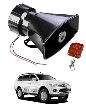 Police Horn 12V/ 3 Sound Car Bike Police Siren Horn with Remote For Pajero-2011