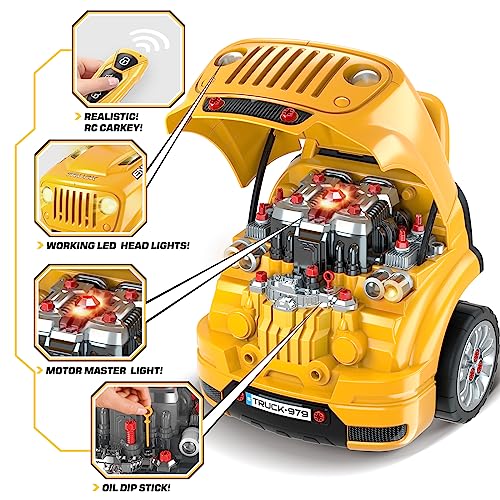 image for SpringFlower Toys Gifts for 3 4 5 6 7 8 Years Old Boys, Large Truck En