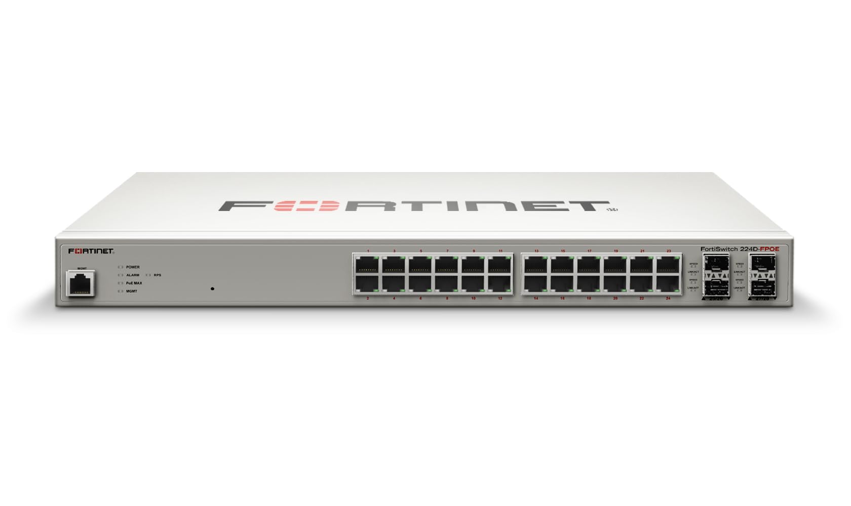a63 Fortinet FortiSwitch 124F POE 新品未使用 FS-124F-FPOE | Hardware | FortiSwitch | Fortinet