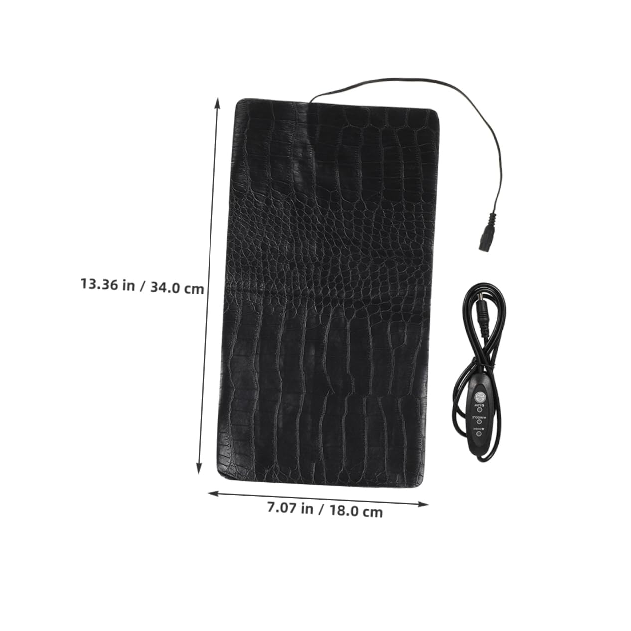 Hemoton Crab Heater Cat Dog Heating Pad Reptile Heat Blanket Waterproof Portable Temperature Adjustable