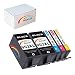 INKMATE Compatible Ink Cartridge Replacement for HP 902XL for OfficeJet 6950 6954 6958 6962 OfficeJet Pro 6960 6968 6970 6975 6978 6979 2Black/1Cyan/1Magenta/1Yellow 5Pack