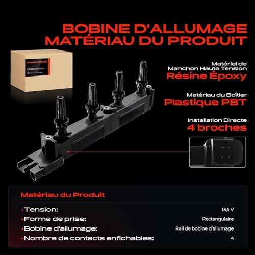 Module d'allumage résistant aux ratés moteur pour C8 Jumpy Scudo 406