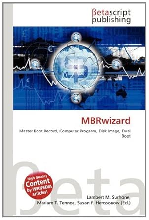 Amazon.fr - MBRwizard: Master Boot Record, Computer Program, Disk Image ...