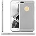Produktbild zanasta iPhone 8 / iPhone 7 Hülle Case Premium Schutzhülle Ultra Slim Hard Cover Handyhülle | Silber