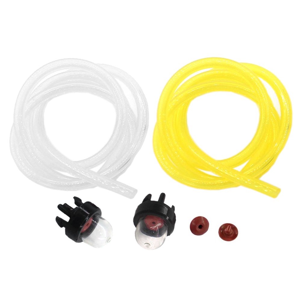 Aisen Black 2 Primer Piston Fuel Pump, Primer Pump With Petrol Hose Suitable For Stihl Fs36, Fs40, Fs44, Fs120, Fs200, Fs250, Fs300, Fs350, Fs400, Fs450, Fs480, Fs500, Fs550, Fc44, Fr350, Fr450, Fr480