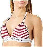 Tommy Hilfiger Triangle Fixed Foam Print Reggiseni a Triangolo Donna