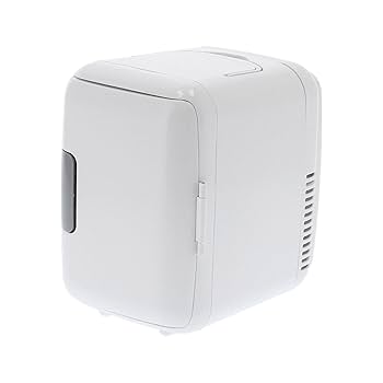 化粧品保管・寝室にも✨小型冷蔵庫 4L 冷温庫 コンパクト ミニ