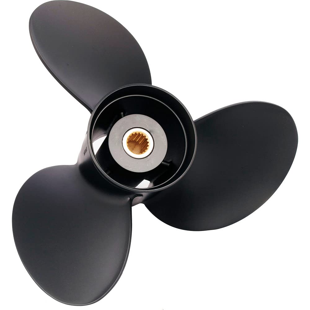 SOLAS 8611-158-15 Amita 3-E Plus Aluminum 3-Blade Propeller - RH, 15.8" Diameter x 15" Pitch x 19-Spline