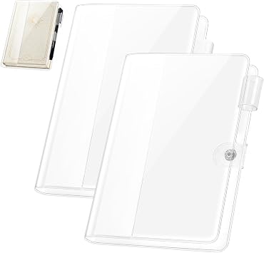 A5 Clear Book Cover for Hobonichi 13.1x8.8 Inches Waterproof Plastic Book Covers for Hobonichi Techo Cousin Planners and Books 2