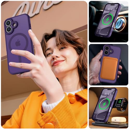 Image of MOCCA Magnetic Shockproof for iPhone 17 Case,Deep Purple