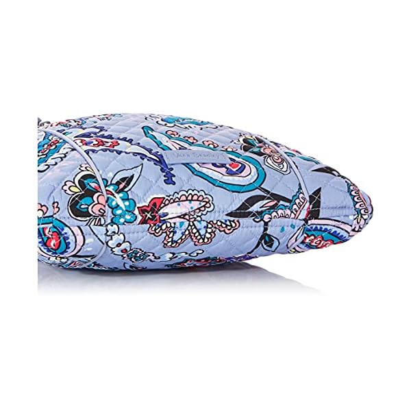 Vera Bradley Women's Cotton Hipster Crossbody Purse, Makani Paisley, One Size