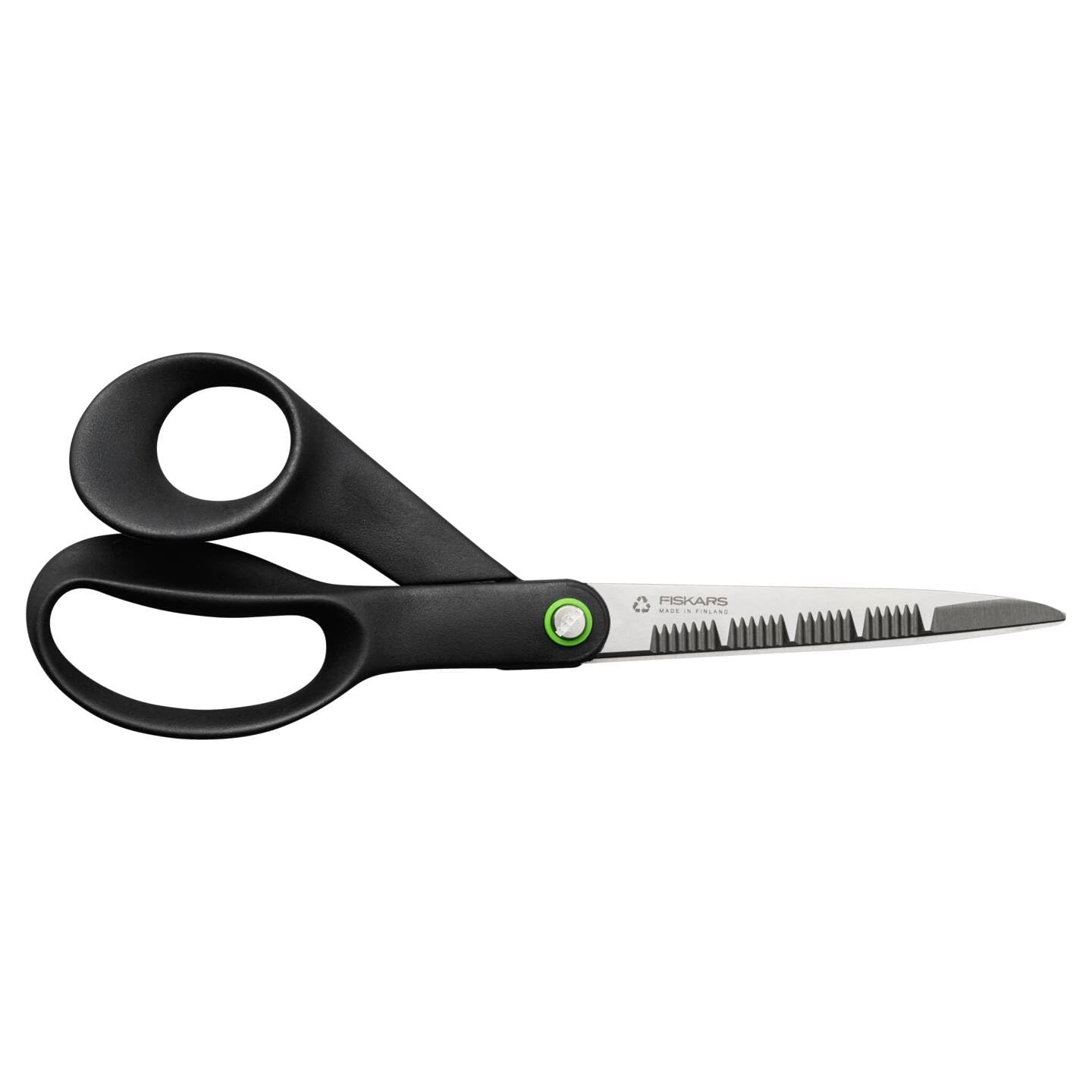 Fiskars Sekator ReNew, długość: 21 cm, stal nierdzewna z recyklingu/plastik z recyklingu, funkcjonalny kształt, czarny, 1074544