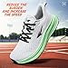 Mens Wide Toe Box Running Shoes Casual Walking Sneakers Tennis Comfortable Athletic Sport Gym Workout Soft Sole