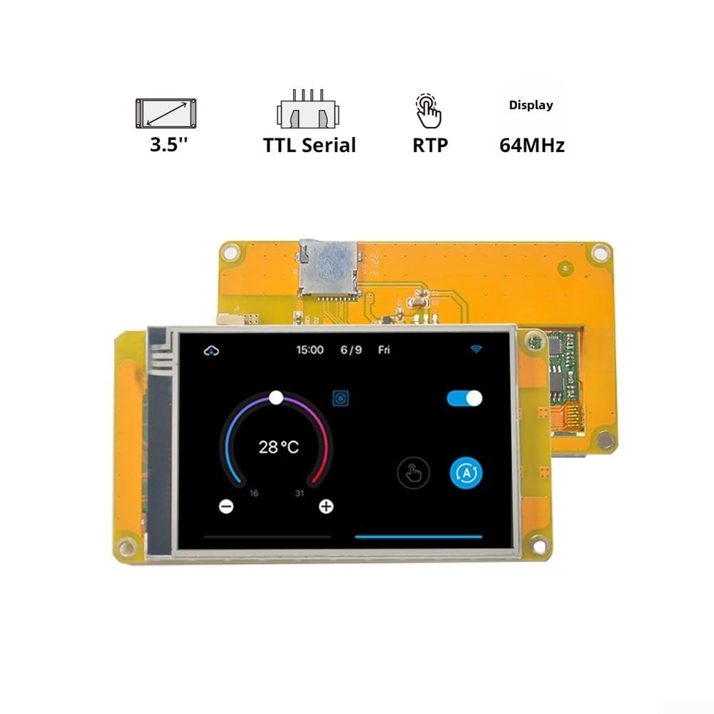 Nextion Discovery Series HMI Touch Display da 2,4" 3,5" TFT LCD resistivo schermo per STM32GO ARM Cortex-M0+ controllo industriale (NX3224F024)