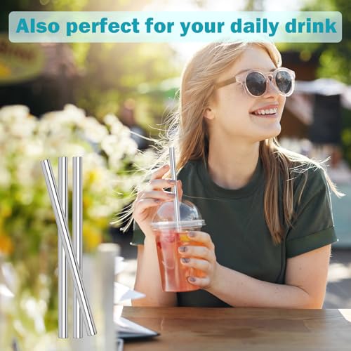 Image of LUCKINEE 3pcs Replacement Straws for Stanley IceFlow Tumbler 30oz