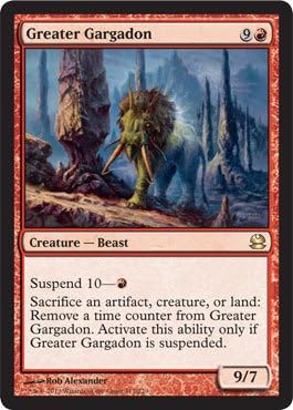 Magic The Gathering - Greater Gargadon - Modern Masters