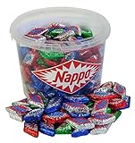 cooler Party Bucket mit vier Sorten Nappo in Einzelverpackung