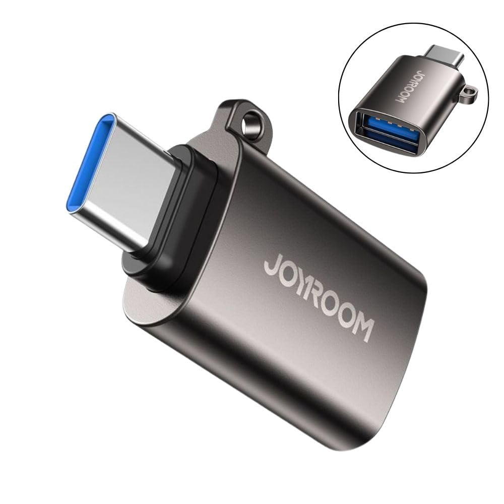 Joyroom S-H151 Type-C Male USB Female Preto Adapter