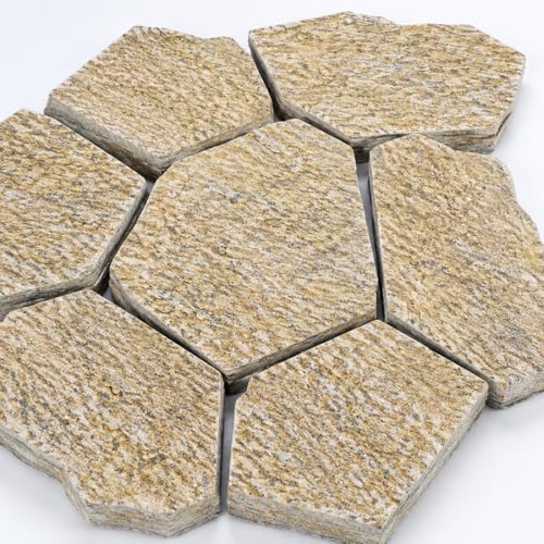 Piedra irregular para construir en patios y pavimentar zonas transitadas 6