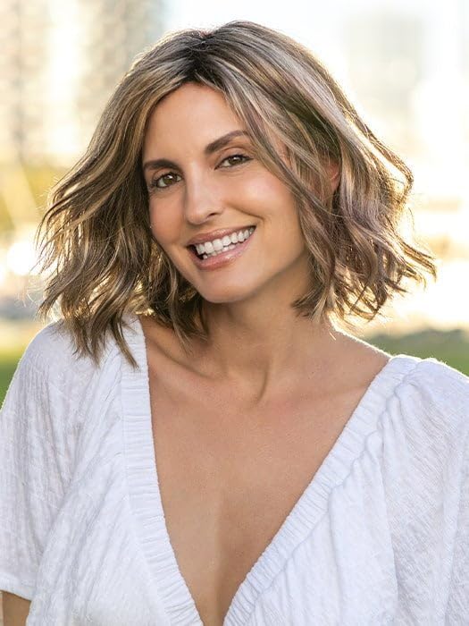 Charlotte | Synthetic Lace Front Wig (Mono Part) (HONEY BREEZE)