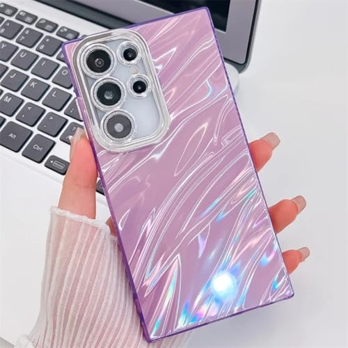 Coque Samsung A16 5G marbre anti-choc et anti-rayure violette