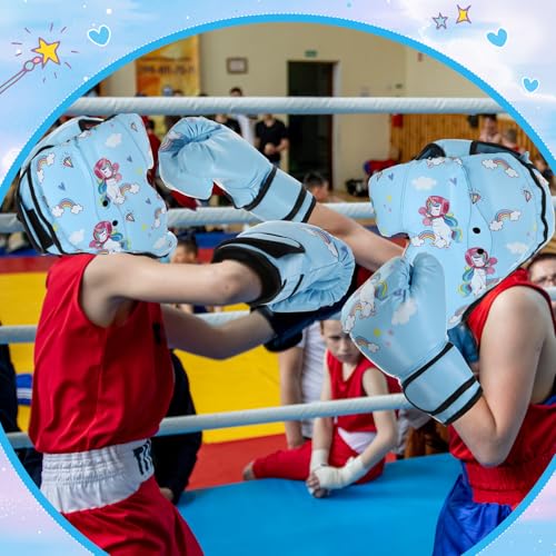 Image of Arrowbash Boxing Headgear and Gloves Set for Kids 6oz Boxing Gloves and Wrestling Headgear Sparring Equipment for Boxing Kickboxing Muay Thai BJJ Karate Training