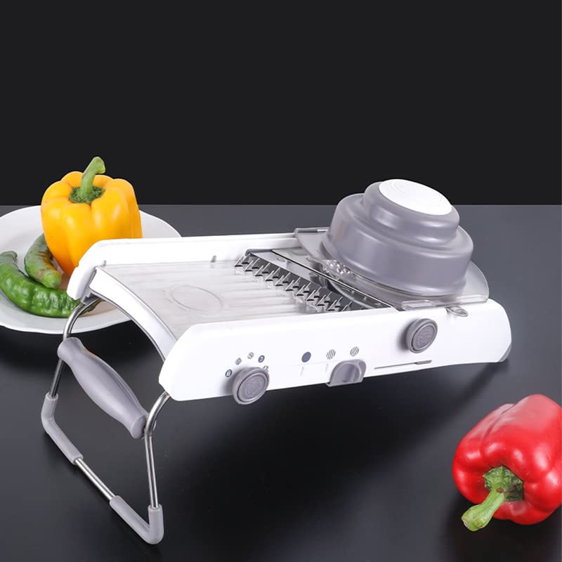 Mandolina cortadora de cocina acero inoxidable multifuncional miniatura 3