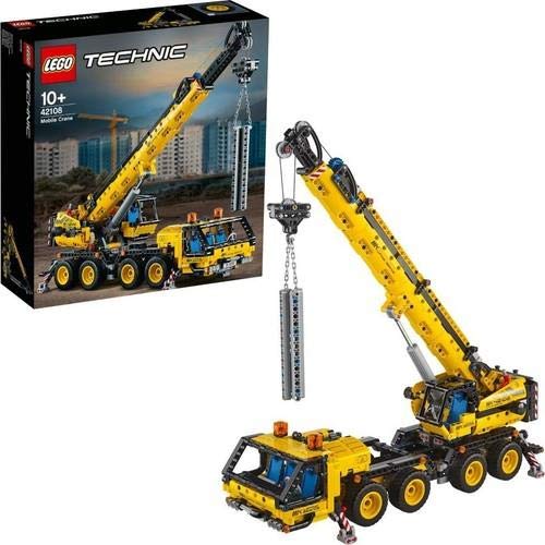 Technic Gru Mobile, Camion Giocattolo, Set di Costruzioni con Veicoli da Cantiere, Regalo per Bambini di 10+ Anni, 42108 - Lego - Immagine 4