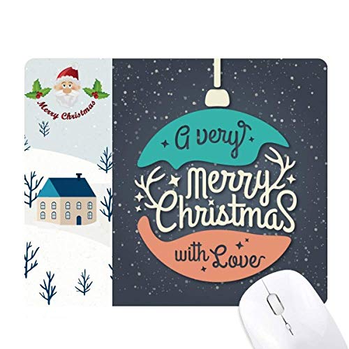 Tapis de souris de Noël haute qualité motif guirlande