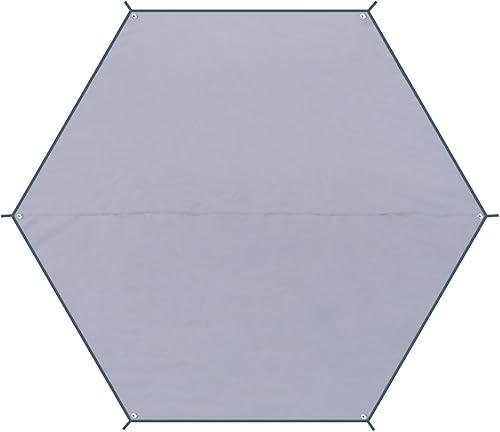 Miniatura 14 de Azarxis Hamaca de lona para camping, mosca de lluvia, toldo impermeable para tienda de campaña, toldo de tela para picnic para senderismo al aire #1