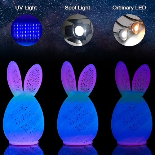 Image of OVV3D Glow in the Dark Filament, Multicolor Glow PLA Filament 1.75mm + /- 0.02mm for 3D Printing, Gradient PLA Glow in Dark, 3D Printer Filament Fast Color Change Blue Green Pink, 1kg /2.2lb