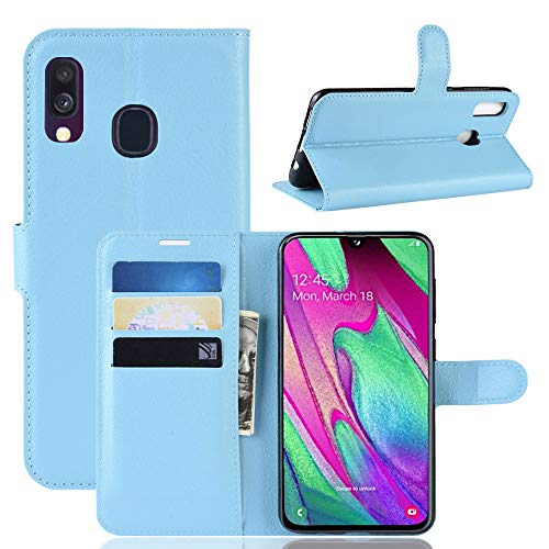 Fertuo Cover Samsung Galaxy A40, Custodia Portafoglio Cover a Libro