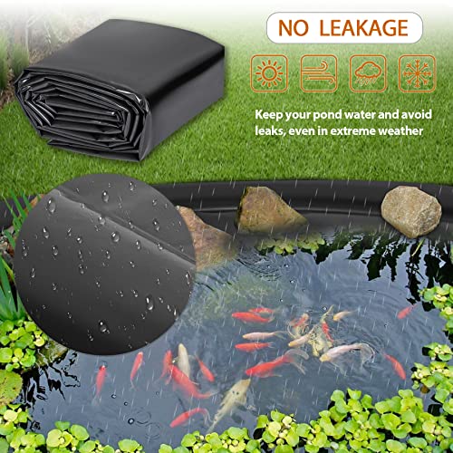 Toriexon Ldpe Pond Liner 20X25Ft, 20 Mils Thickness Pond Lining For Fish Pond, Fountain, Koi Pond Liner, Waterfall And Etc. #TOP3
