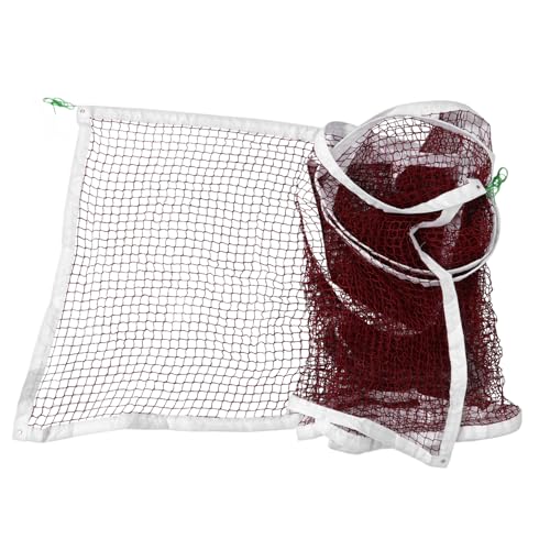Garneck All-Purpose Badminton Net Portable Indoor/Outdoor Compact Standard Size Polyester Material Easy to Assemble