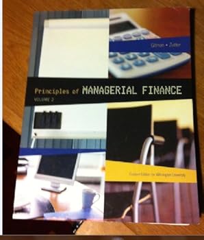 Principles of Managerial Finace Volume 2