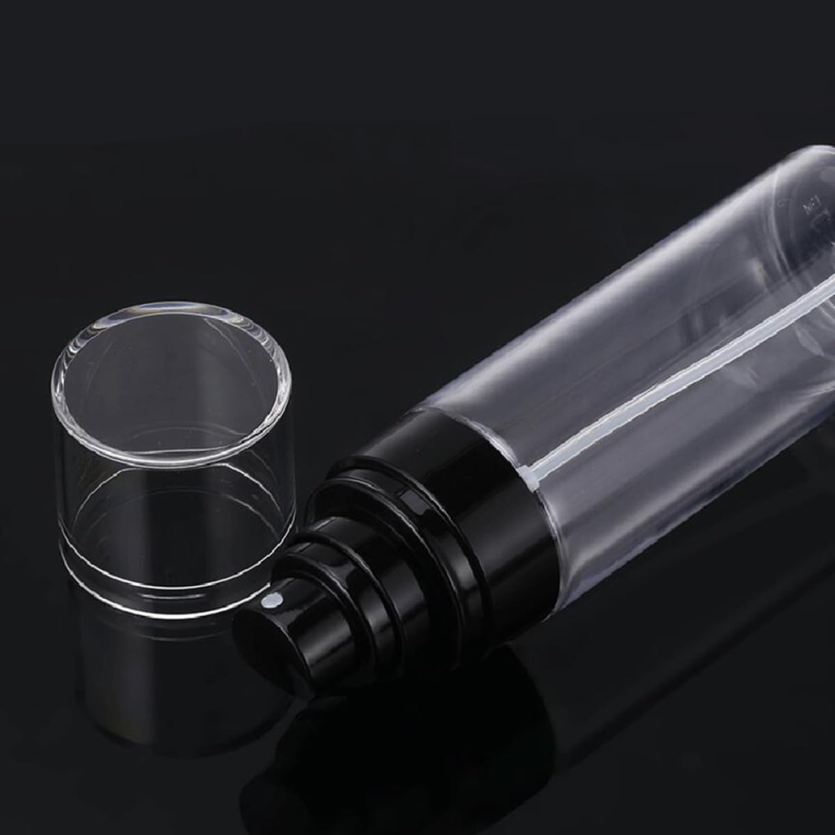 4 Pack 80ml Plastic Spray Bottles Refillable Portable for Travel image 2