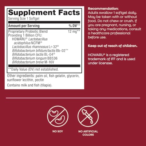 Nature's Way Pearls Complete Probiotic Softgels, 1 Billion CFU, 30 ct - image 6