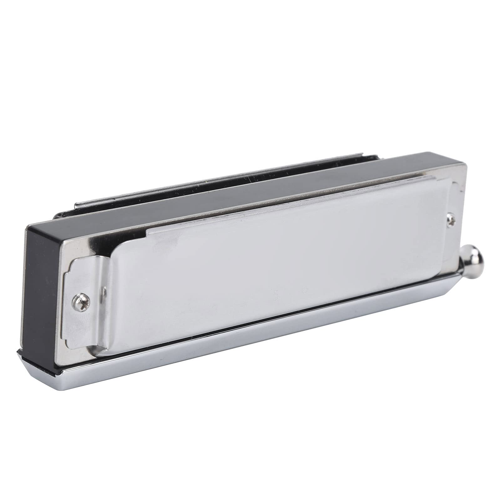 Yctze Harmonica Chromatique 10 Trous Harmonica Chromatique 10 Trous 40 Bouche de Jeu Polyphonique 2 Faces Argent 40 Instruments de Musique