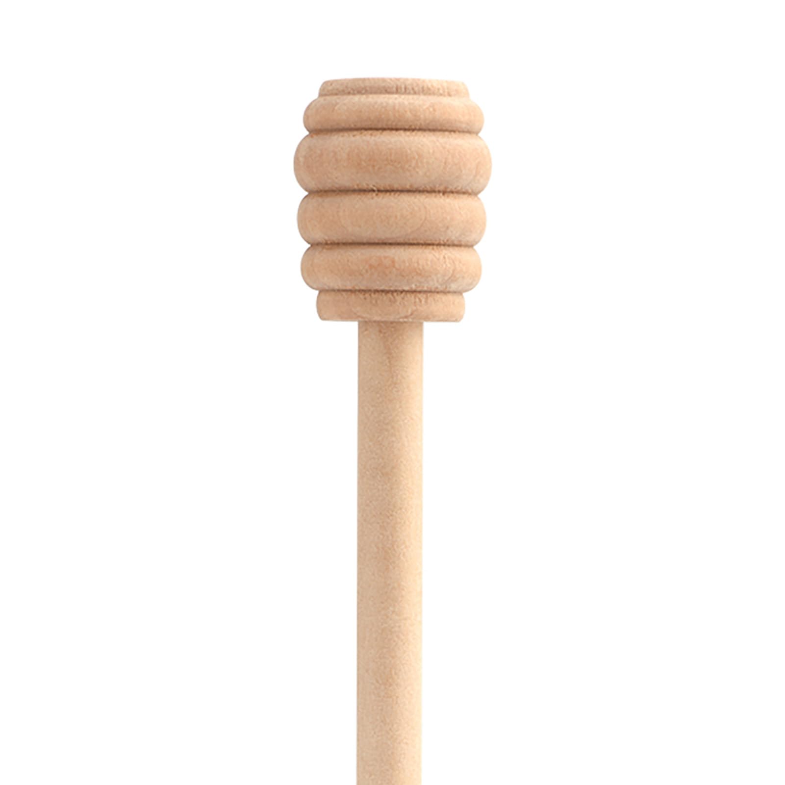 50 Pezzi Spargimiele Legno Piccoli, Cucchiaini Bastoncini Mieles Legno Piccoli Mini Bastoncino Spargimiele in Legno con Scanalature Profonde per la Casa e la Preparazione di Marmellate (15cm)