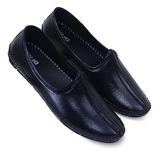 Image of DFR Loafers Sherwani Kurta Wedding Casual Juti Shoe for Men