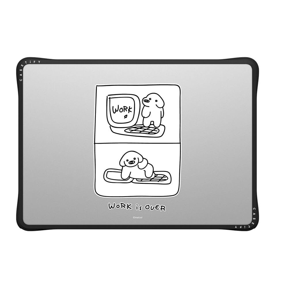 CASETiFY インパクト ケース MacBook Air 13" (M2 - M5) - WORK is OVER