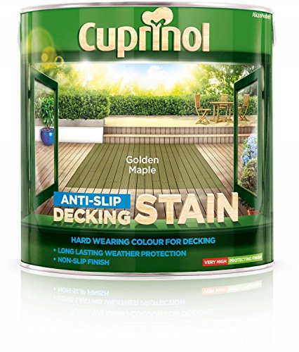 Anti Slip Decking Stain Golden Maple 2.5 Litre