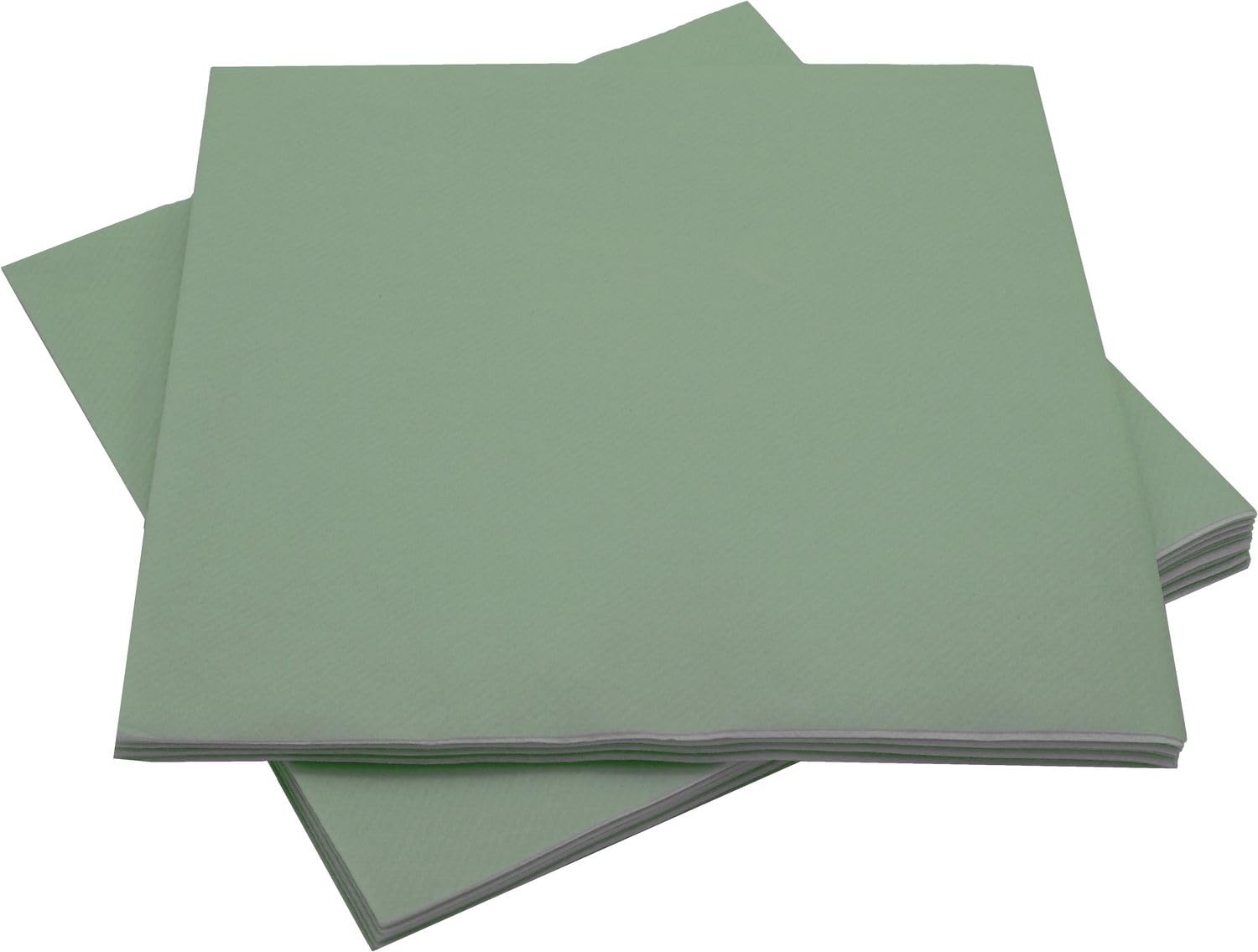 IHR Textil-touch Servietten | 60 Stück, 40x40 Cm | Opalgrün Für Festliche Tische | Ideal Für Dinner & Feiern