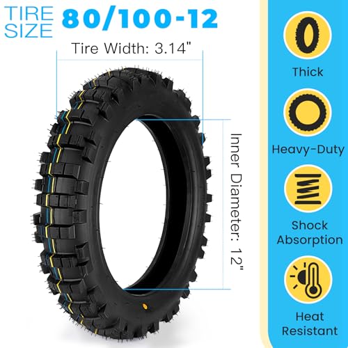 LuckySlycyc Dirt Bike Tire Set