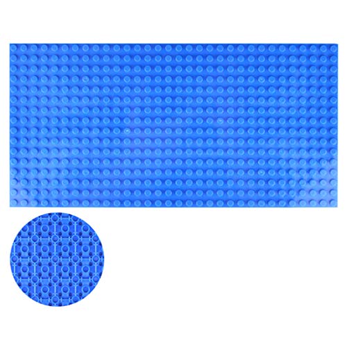 Foxom Bauplatten Straße, 10 Stück Platten-Set Classic Bausteine Grundplatte zum Bauen 16 x 32 Löcher - Kompatibel mit… – Bild 5