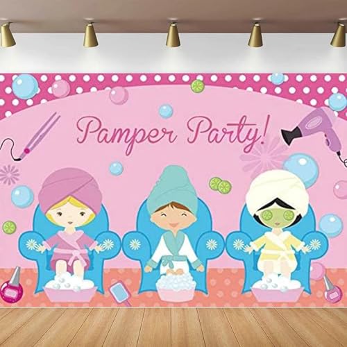 Fondo de fotografía con burbujas para el baño de pies, suministros para fiesta de cumpleaños, decoración de fiesta de spa, fiesta temática de spa